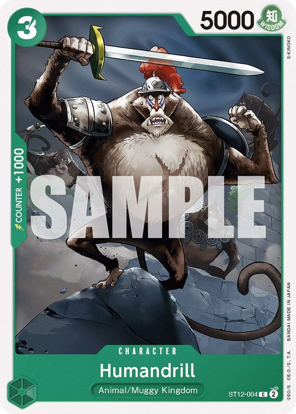 Humandrill [Mazo inicial: Zoro y Sanji] 