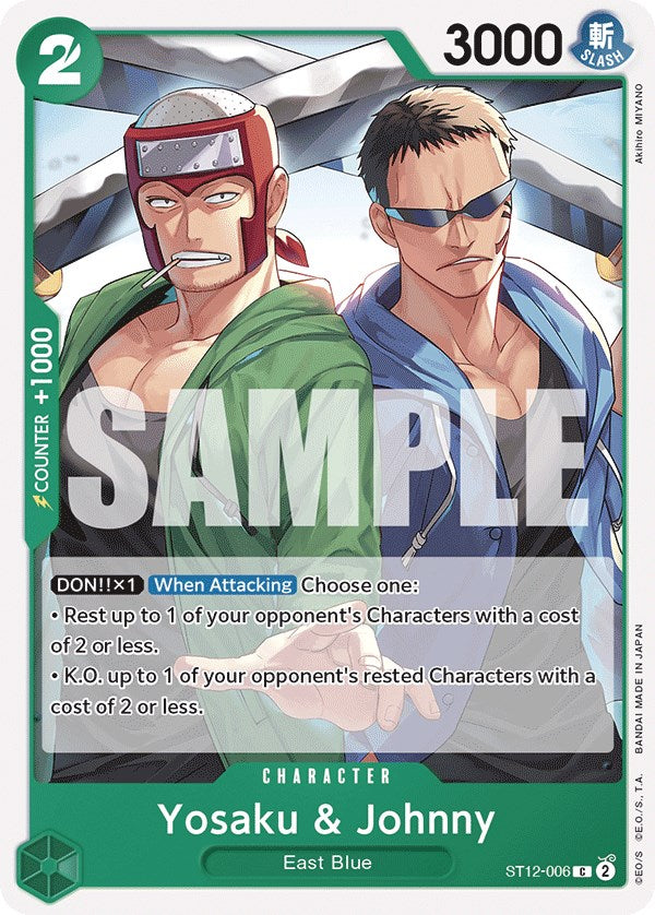 Yosaku y Johnny [Mazo inicial: Zoro y Sanji] 