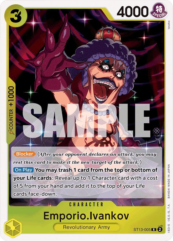 Emporio Ivankov [Ultra Deck: Los Tres Hermanos] 