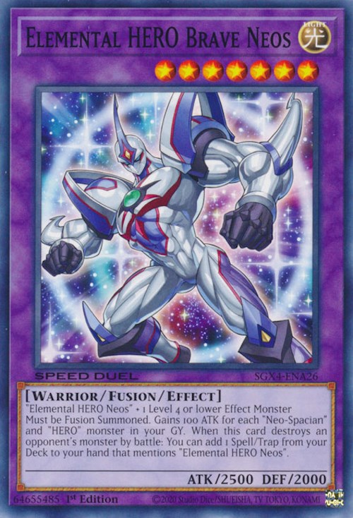 HÉROE Elemental Valiente Neos [SGX4-ENA26] Común 