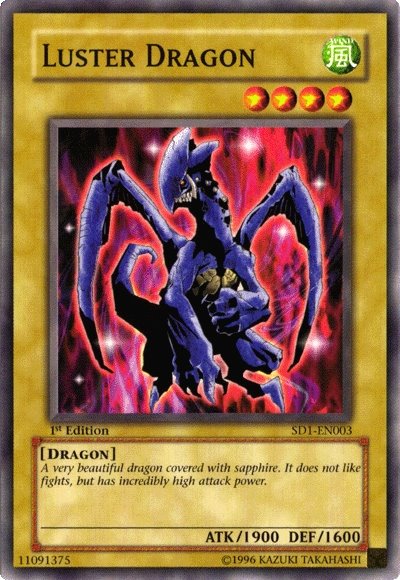 Dragón Luster [SD1-EN003] Común 