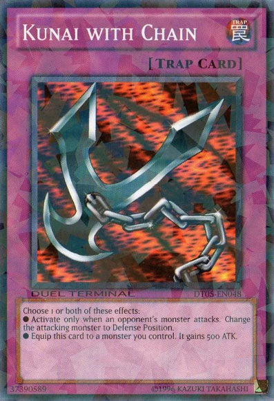 Kunai con cadena [DT05-EN048] Común 