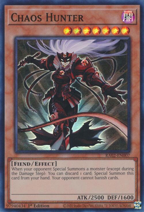 Cazador del Caos [RA02-EN007] Súper Raro 