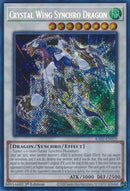 Dragón Sincro Ala de Cristal (Rara Secreta) [RA02-EN029] Rara Secreta 