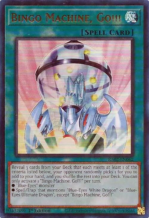 Máquina de Bingo, ¡Vamos! (UR) [RA02-EN062] Ultra Rara 
