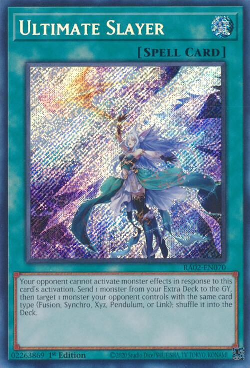 Asesino Supremo (Rara Secreta) [RA02-EN070] Rara Secreta 