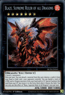 Blaze, Soberano Supremo de todos los Dragones [BLTR-EN045] Secreta Rara 