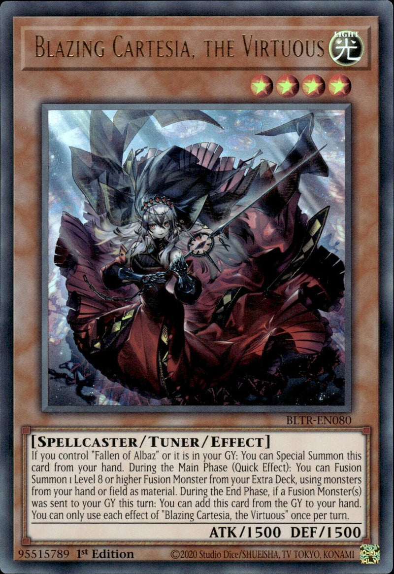 Cartesia Ardiente, la Virtuosa [BLTR-EN080] Ultra Rara 