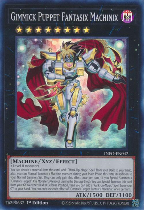 Truco de marioneta Fantasix Machinix [INFO-EN042] Súper rara 