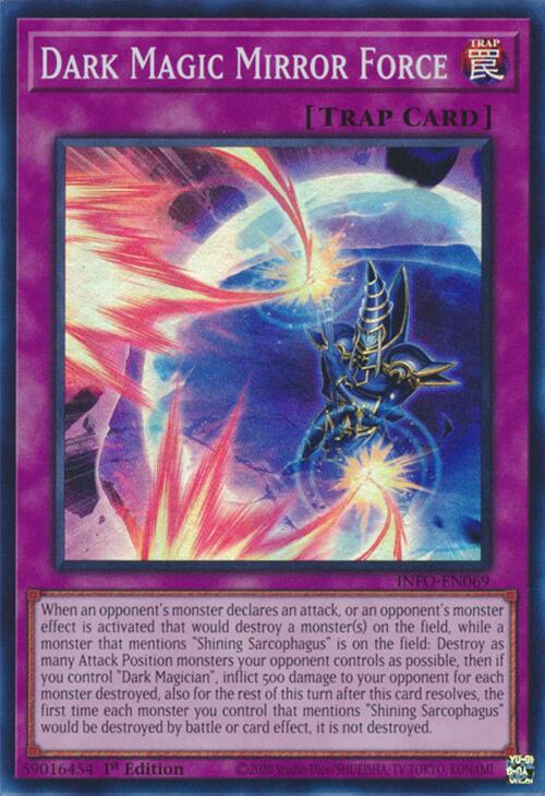 Fuerza de Espejo de Magia Oscura [INFO-EN069] Súper Rara 