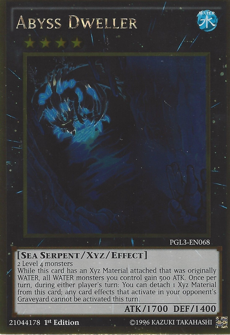 Morador del Abismo [PGL3-EN068] Oro Raro 