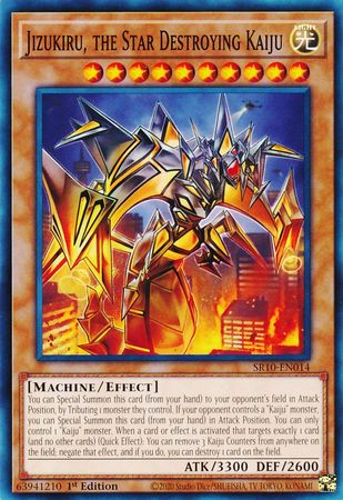 Jizukiru, el Kaiju Destructor de Estrellas [SR10-EN014] Común 