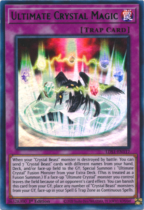 Magia de Cristal Suprema (Verde) [LDS1-EN117] Ultra Rara 