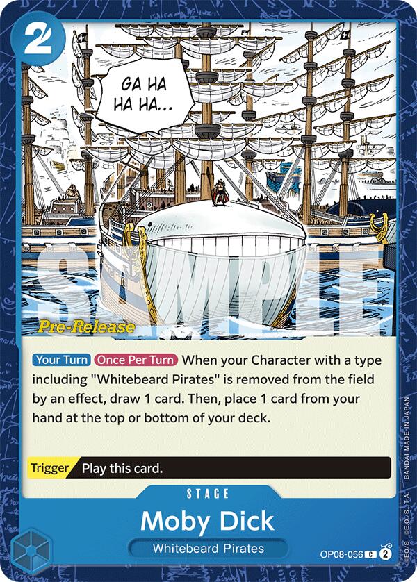 Moby Dick [Dos cartas de prelanzamiento de Leyendas] 