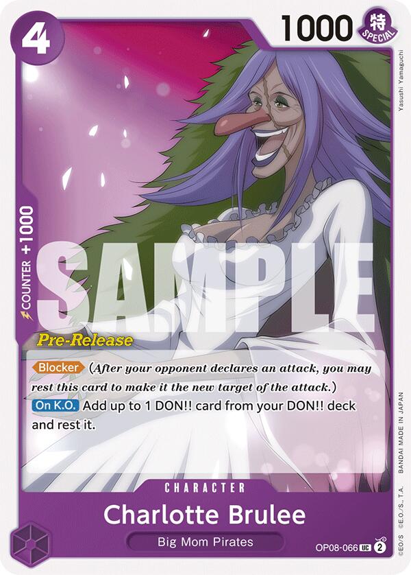 Charlotte Brulee [Dos cartas de prelanzamiento de Leyendas] 