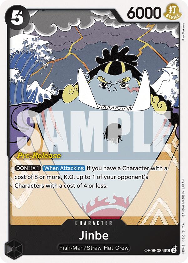 Jinbe [Dos cartas de prelanzamiento de Leyendas] 