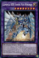 HÉROE Elemental Shining Neos Wingman [MP24-EN062] Secreto Prismático Raro 