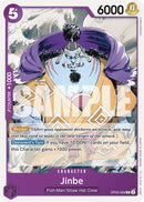 ジンベエ【スターターデッキ：PURPLE モンキー・D・ルフィ】 