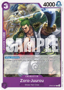 ゾロ・ジュウロウ [スターターデッキ: PURPLE モンキー・D・ルフィ] 