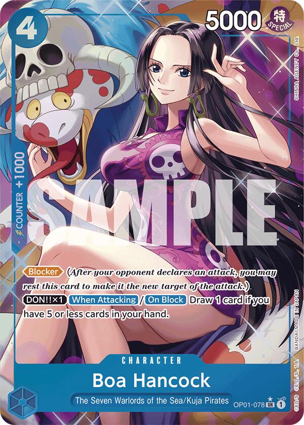 Boa Hancock (OP01-078) (Arte alternativo) [Premium Booster -The Best-] 