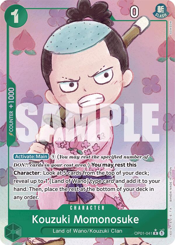 Kouzuki Momonosuke (Arte alternativo) [Premium Booster -The Best-] 