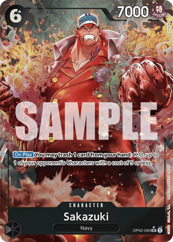 Sakazuki (Arte completo) [Premium Booster -El mejor-] 