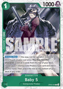 Bebé 5 (OP05-034) (Jolly Roger Foil) [Refuerzo Premium -El Mejor-] 