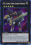 CXyz Comics Héroe Legendario Arthur [NUMH-EN042] Secreto Raro 