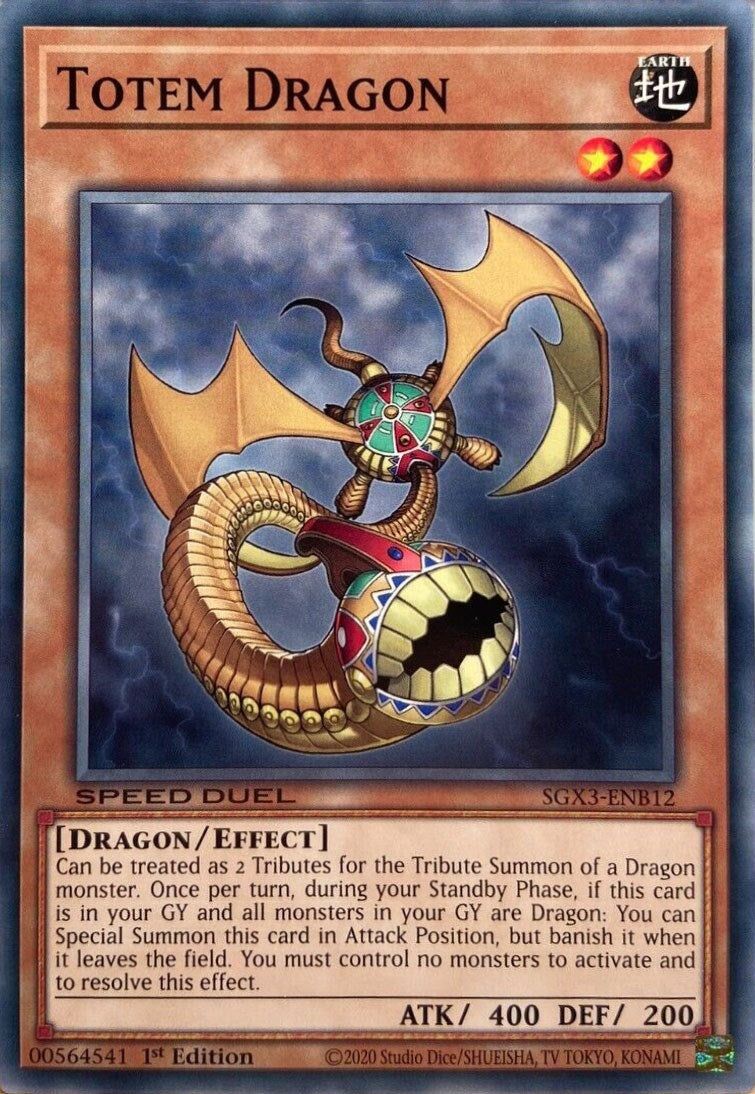 Dragón Tótem [SGX3-ENB12] Común 