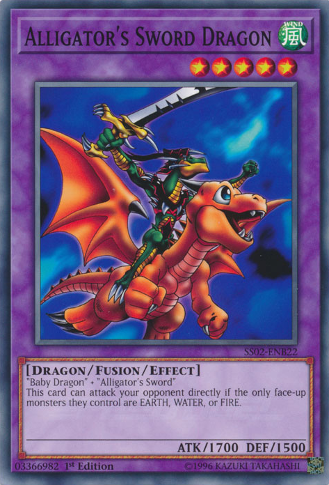 アリゲーターソード・ドラゴン [SS02-ENB22] コモン