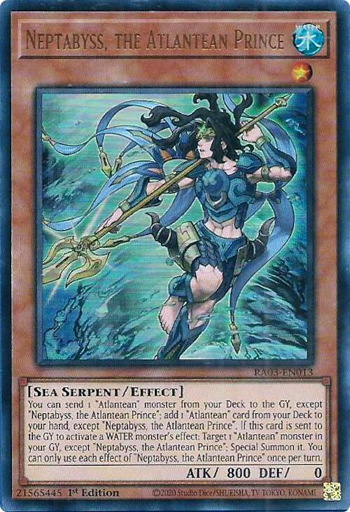 Neptabyss, el Príncipe Atlante (UR) [RA03-EN013] Ultra Rara 