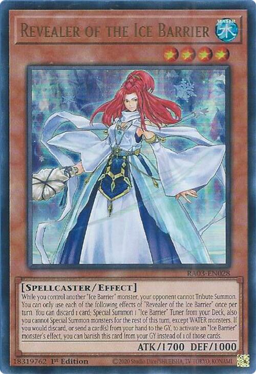Revelador de la Barrera de Hielo (UR) [RA03-EN028] Ultra Raro 