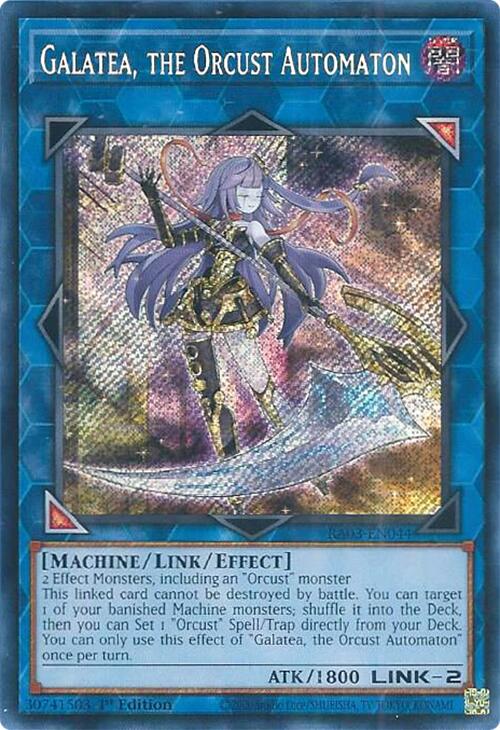 Galatea, el Autómata Orcust (Rara Secreta) [RA03-EN044] Rara Secreta 