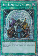 Seis Samuráis Unidos (Rara Secreta Platino) [RA03-EN054] Rara Secreta Platino 