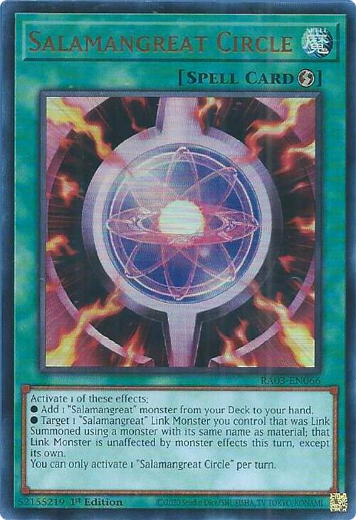 Gran Círculo Salaman (UR) [RA03-EN066] Ultra Raro 