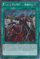 Triple Tactics Thrust (Rara Secreta Platino) [RA03-EN072] Rara Secreta Platino 