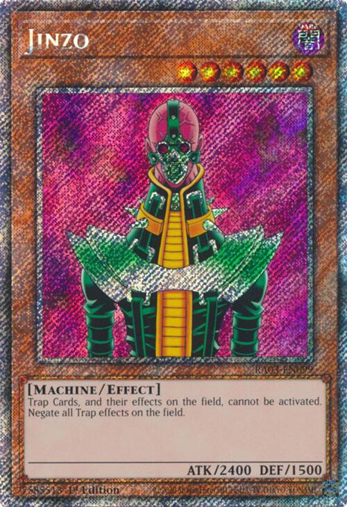 Jinzo (Rara Secreta Platino) [RA03-EN099] Rara Secreta Platino 