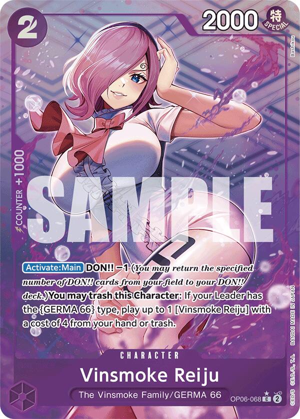 Vinsmoke Reiju (OP06-068) (Arte completo) [Premium Booster -El mejor-] 