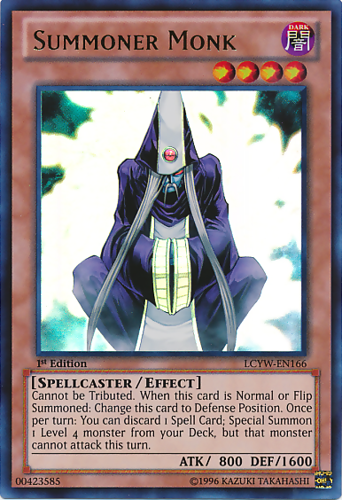 Monje Invocador [LCYW-EN166] Ultra Raro 