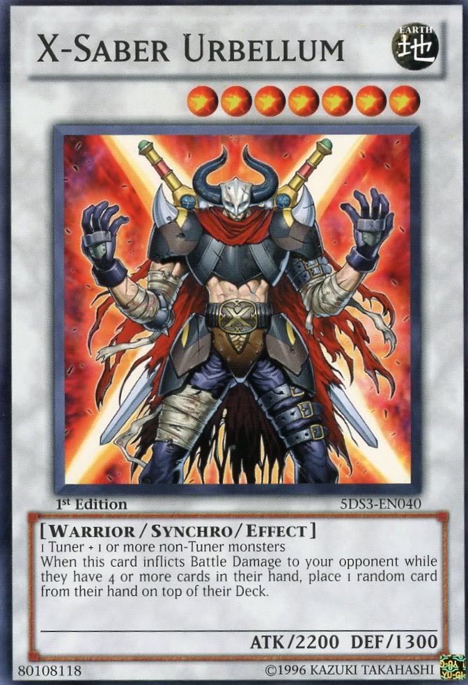 X-Saber Urbellum [5DS3-EN040] Común 