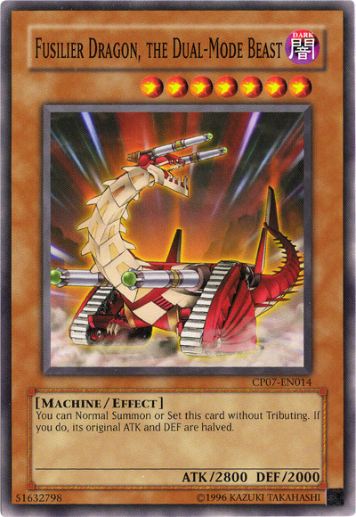 Dragón Fusilero, la Bestia de Doble Modo [CP07-EN014] Común 