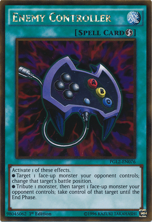 Controlador enemigo [PGL2-EN076] Oro raro 