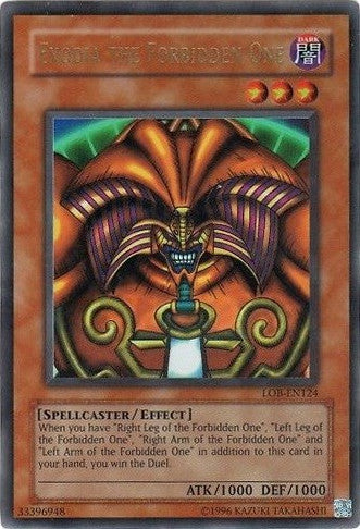 Exodia el Prohibido [LOB-EN124] Ultra Raro 