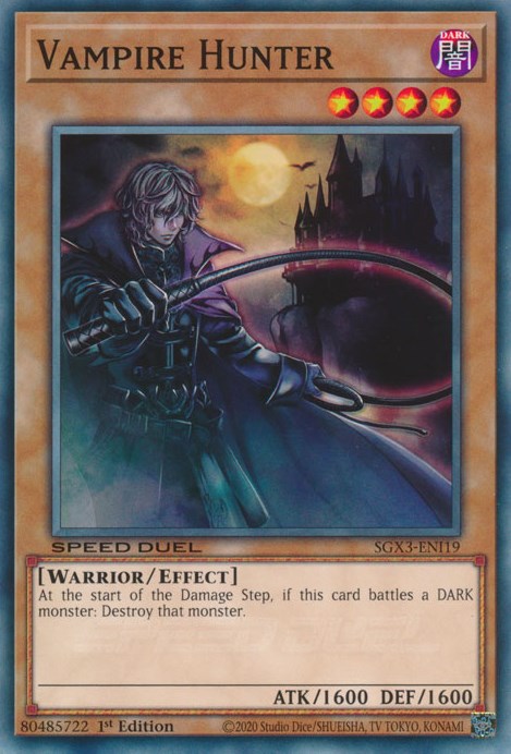 Cazador de vampiros [SGX3-ENI19] Común 