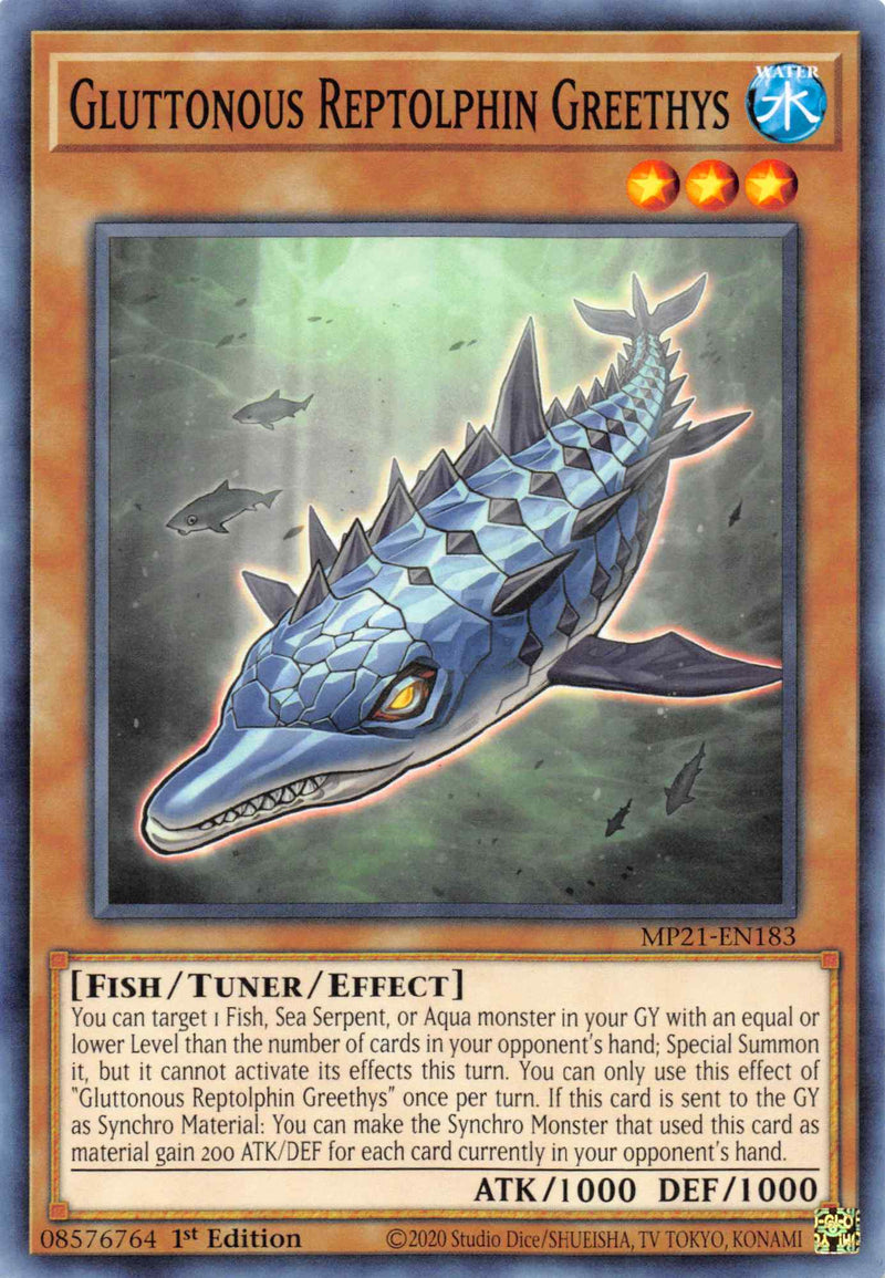 Reptolphin Greethis glotón [MP21-EN183] Común 