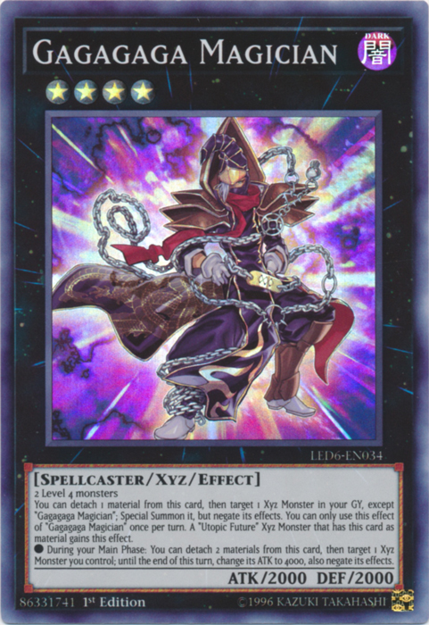 Mago Gagagaga [LED6-EN034] Súper Raro 