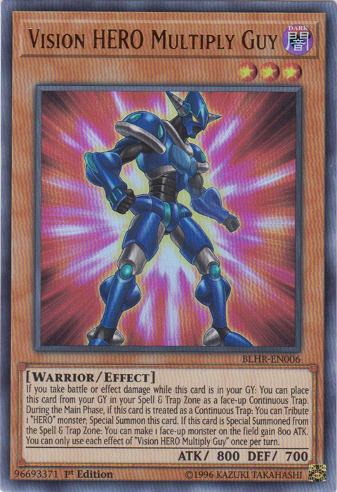 Héroe de la visión Multiplicador Guy [BLHR-EN006] Ultra Raro 