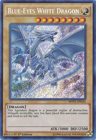 Dragón Blanco de Ojos Azules [MVP1-ENS55] Secreto Raro 