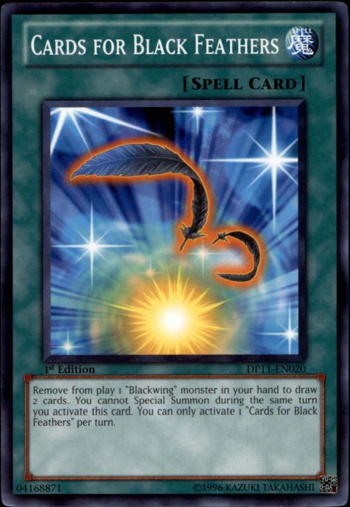 Cartas para Plumas Negras [DP11-EN020] Comunes 