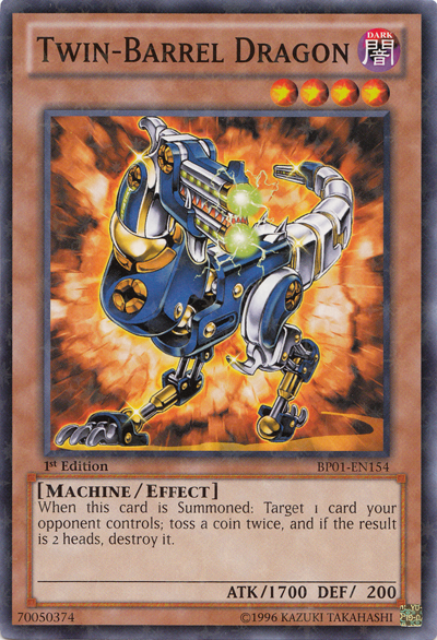 ツインバレル・ドラゴン [BP01-EN154] スターフォイル レア